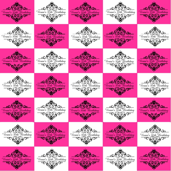 step and repeat design sample
